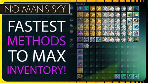 no man's sky cargo slot|no man's sky exosuit cargo.
